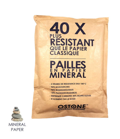 PAILLES EN PAPIER MINERALES - SAS OSTONE™