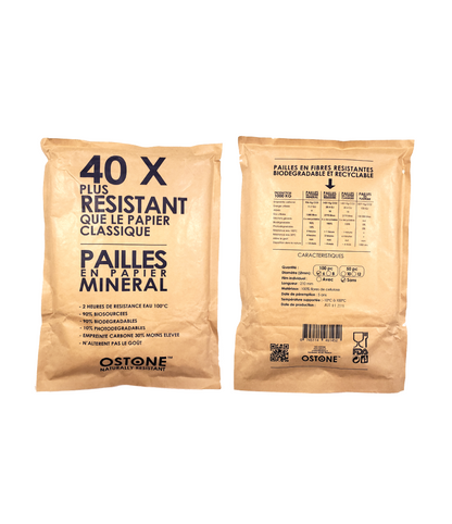 PAILLES EN PAPIER MINERALES - SAS OSTONE™
